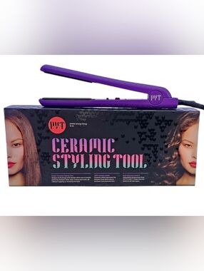 100% Ceramic Styling Tool, Purple. PYT5